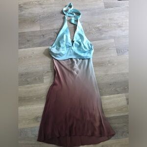 Alice & Trixie Silk Halter Dress